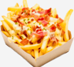 Cheese & Ham Loaded Fries 