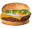 Egg & Cheese Burger 